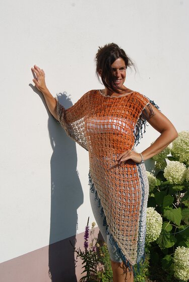 Tunika BEACHLOOK (für alle Größen) - Häkeln