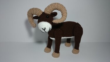 PDF Häkelanleitung - Amigurumi - Sternzeichen "Widder"