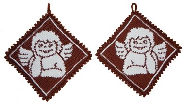 Topflappen Engel - Stricken