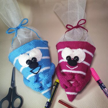 ABC-Schultüten - Häkeln