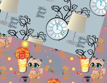 Seamless paper Sweet Home - Crafts