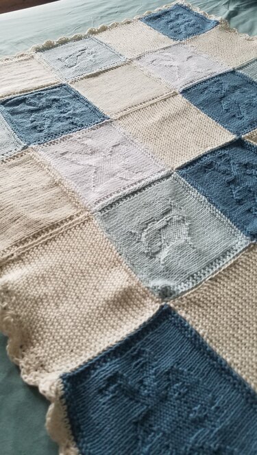 Pattern Baby Dream Blanket - Knitting