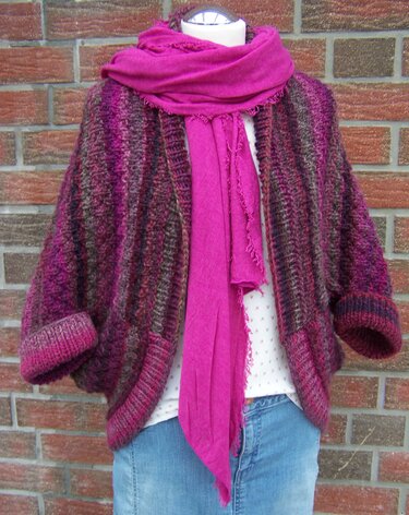 Strickanleitung für Seelenwärmer "Beerenlese"