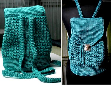 Häkelanleitung "Rucksack Gitta"