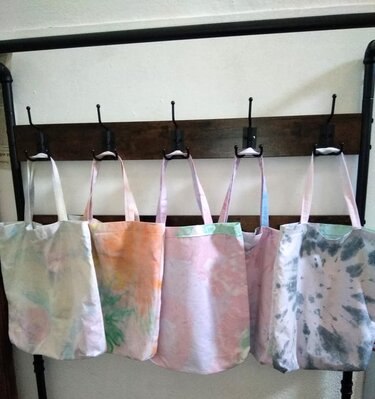 Anleitung EasyBatikBag - Batiken und Nähen in einem Projekt