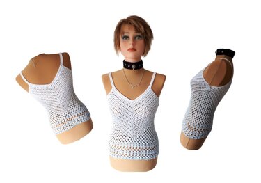 Top V-Power - Crochet