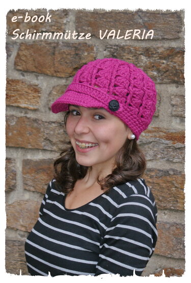 E-book / Häkelanleitung Mütze Valeria