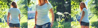 Schnittmuster u. Anleitung Damenshirt Lady Summer - Bild 8