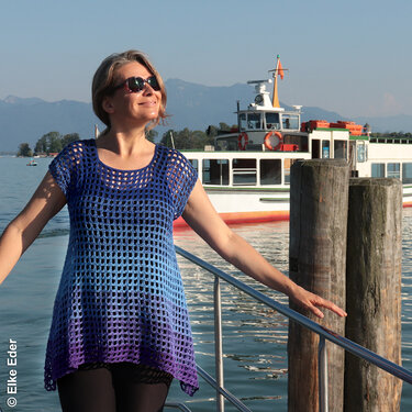 Crochet Pattern Tunic  “Arielle” – Raglan Top Down - Image 8