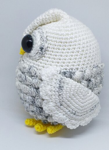 Crochet Pattern "Elli" The Googly-eyed Owl
