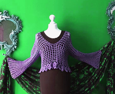 top "little Michaela"! - Crochet