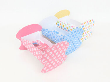 Karte zur Geburt – Bastelvorlagen und Anleitung - Basteln