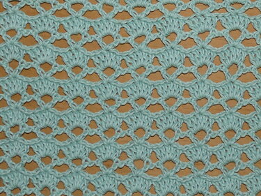 Crochet Pattern, Beautiful Summer Loop / Loop Scarf in mint, 176 x 30 cm (approx. 69,5 x 12 inch)