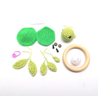 Schildkröten Rassel " Ahoi " als PDF Häkelanleitung