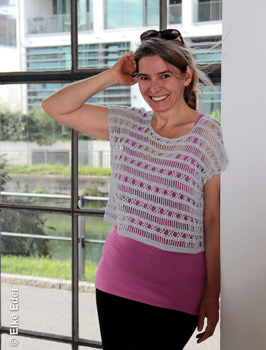 Shirt, Top, Mesh Shirt „Melody“ - Image 3