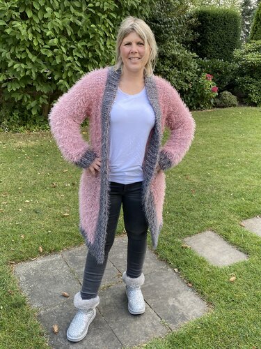 Häkelanleitung Jacke/Weste  "Wunderschön" Größe XS- XXXL - Bild 2