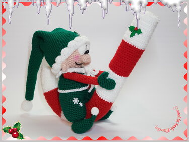 Häkelanleitung "Ritt auf der Zuckerstange"