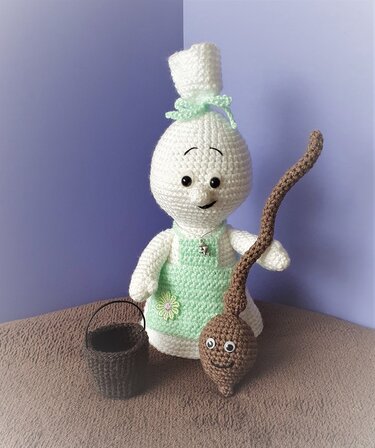 Geist , Gespenst , Hausgeist Lenchen - Häkeln