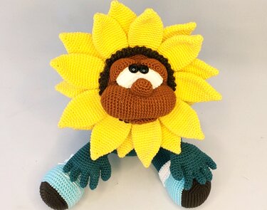 Crochet Pattern "The Sunflower"