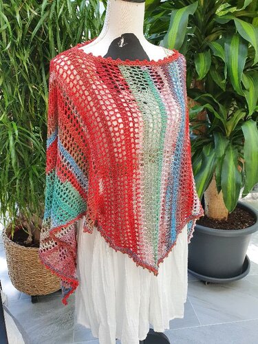 Anleitung INCA Poncho - Häkeln