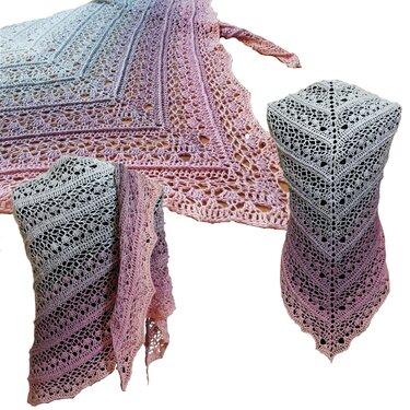 Tuch Camassia - Häkeln