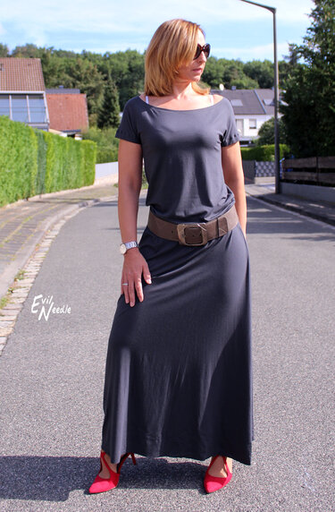 Anleitung Lady Lolita ~ Shirt Damen ~ Maxikleid - Bild 2