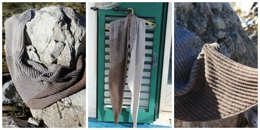 Strandwanderung, Strickanleitung für ein Tuch - Bild 3