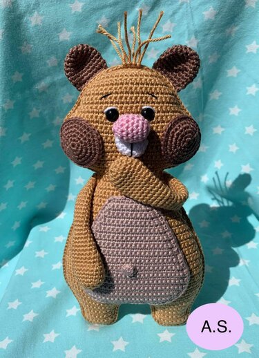 Häkelanleitung Hamsterchen "Ludwig"