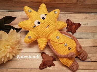 Sparset Häkelanleitungen Sonnenschein "Ella" + Erdbeerchen "Emil"