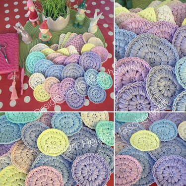 Kosmetikpads / Abschminkpads - Häkeln