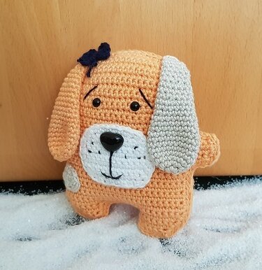 Häkelanleitung Hund Timon