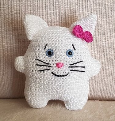 Häkelanleitung Katze Orelie