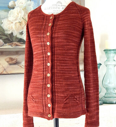 Strickanleitung Raglanjacke "Spirit of Nature" - Bild 6