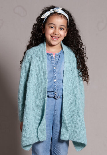 Strickjacke Dori für Kinder - Stricken
