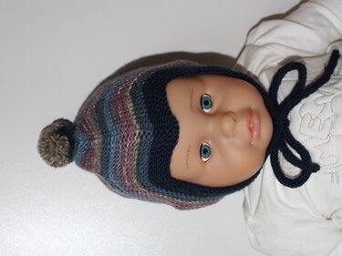 Strickanleitung Baby-Set, Mütze,Schal, Handschuhe, Söckchen, 4 - 10 Monate - Bild 21