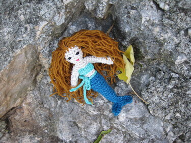 Mermaid doll crochet pattern