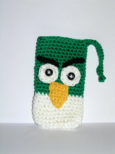 Smartphone cover crochet pattern