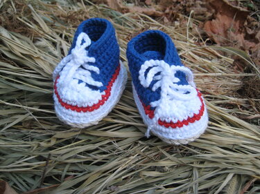 Baby sneakers (for girls and boys) - Crochet