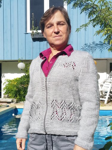 Strickjacke "Softie" Gr.38-40 - Stricken