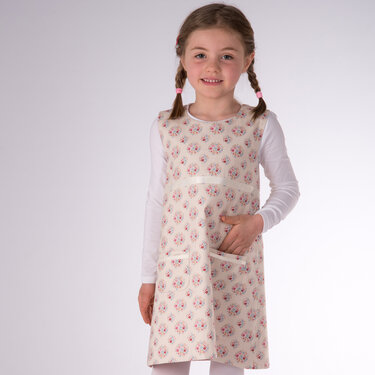 Sewing pattern reversible dress ELENA – tutorial/file – 2y/3y to 12y/13y