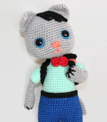 Carter The Cat - Crochet