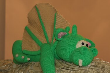Häkelanleitung Poldi der Drache - Bild 5