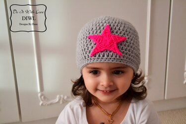E-Book Häkelanleitung Mütze Beanie Stern - Bild 3