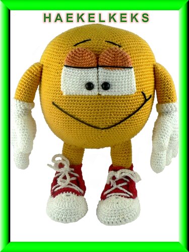 Smiley -- Häkelanleitung von Haekelkeks