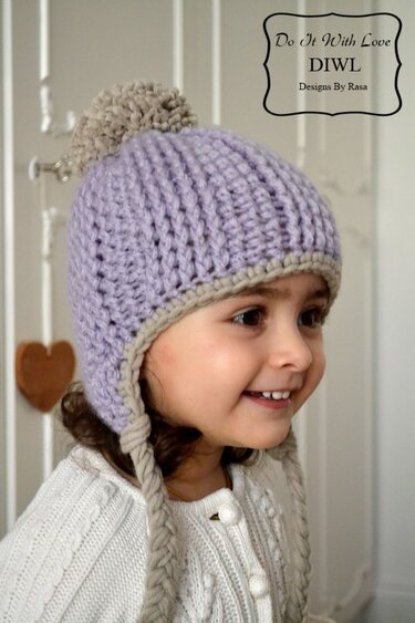 E-Book Häkelanleitung Mütze "Purple Dream" - Bild 9