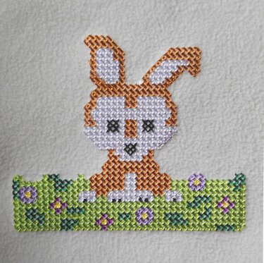 Stickdatei im Kreuzstich: Die Waldtiere sind los - Sticken