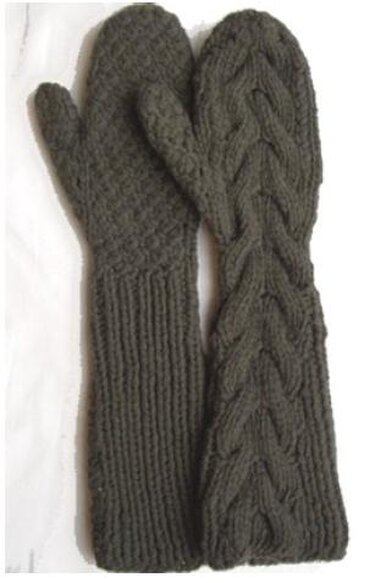 Stulpenfäustlinge Strickanleitung