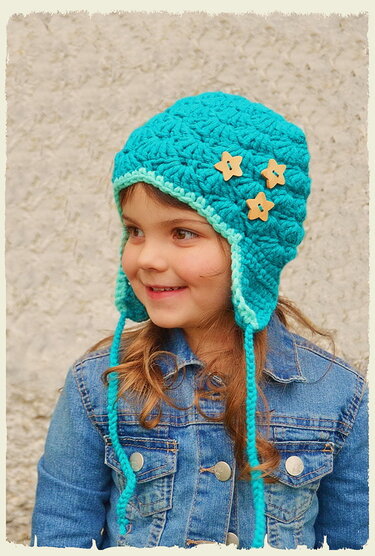 E-Book,+ Maila +  Mütze in zwei Designs (Inkamütze mit Ohrenklappen) - Häkeln