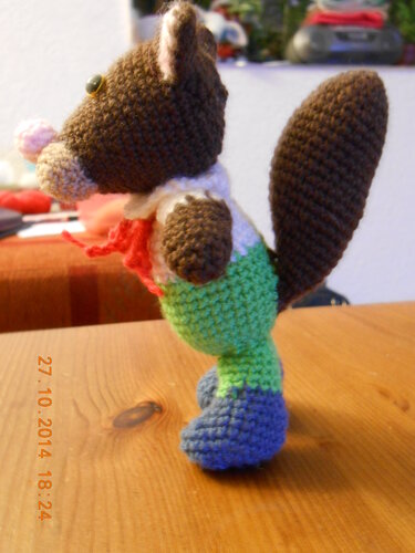 Eichhörnchen Herrmann  - Häkeln