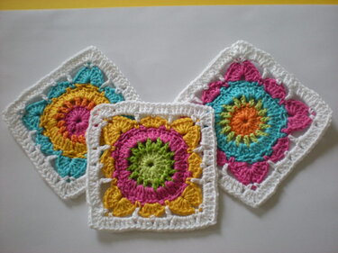 H&auml;kelanleitung - Granny Square #2 - E-book - Häkeln